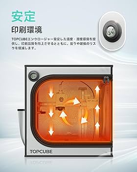 Amazon | 3Dプリンターエンクロージャ Bambu Lab A1 Mini用 大型